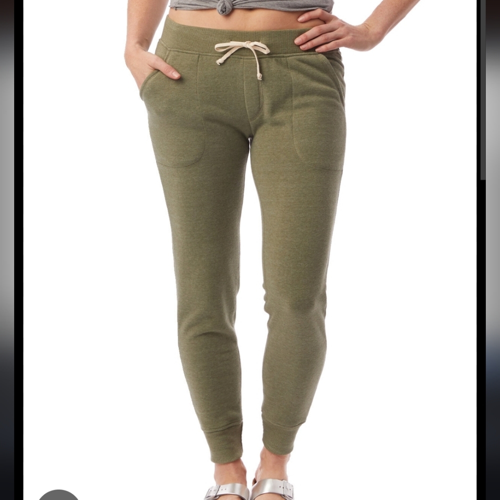 Alternative womens Green Jogger Pants size Small